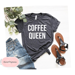 Coffee Queen Funny Coffee Shirt Coffee Before Talkie Coffee TShirt Gift for Friend But First Coffee Shirt 1