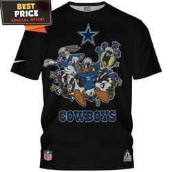 Dallas Cowboys Looney Tunes Touchdown Tshirt, Toprated Cowboys Gifts undefined Best Personalized Gift undefined Unique Gifts Idea