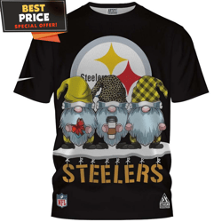 Pittsburgh Steelers Fan Gnomes Tshirt, Steelers Football Gifts undefined Best Personalized Gift undefined Unique Gifts Idea