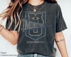 MonsterUniversity MonsterPendant Halloween Shirt Walt Disney World Shirt Gift Id,Tshirt, shirt gift, Sport shirt