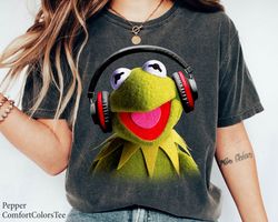 Muppet BabieKermit HeadphoneShirt Walt Disney World Shirt Gift IdeaMen Women,Tshirt, shirt gift, Sport shirt
