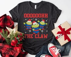 Ooooh The Claw Merry ChristmaToy Story Shirt Family Matching Walt Disney World S,Tshirt, shirt gift, Sport shirt