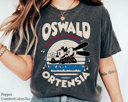 Oswald The Lucky Rabbit Featuring Ortensia Vintage Retro Shirt Disney Family Tri,Tshirt, shirt gift, Sport shirt
