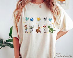 Retro Toy Story FriendShirt Balloon Shirt Toy Story CharacterShirt Magic Kingdom,Tshirt, shirt gift, Sport shirt