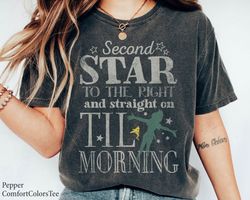 Star To The Right And Straight On Til Morning Peter Pan Shirt Family Matching Wa,Tshirt, shirt gift, Sport shirt