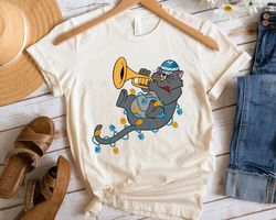The AristocatScat Cat Hanukkah Chanukah Dreidel Menorah Shirt Family Matching Wa,Tshirt, shirt gift, Sport shirt