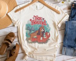 The Fox and the Hound Vintage Classic Poster Shirt Walt Disney World Shirt Gift ,Tshirt, shirt gift, Sport shirt