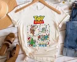 Toy Story ChristmaLight Very Merry XmaParty  Shirt Family Matching Walt Disney W,Tshirt, shirt gift, Sport shirt