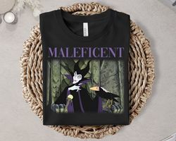 Vintage Maleficent Villain Shirt Disney Sleeping Beauty Shirt Disney Trip Matchi,Tshirt, shirt gift, Sport shirt