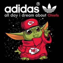 Adidas All Day I Dream About Chiefs SVG