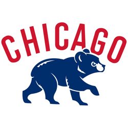 Chicago Cubs Svg Sports Logo Svg Mlb Svg Baseball Svg File Baseball Logo