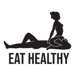 Eat Healthy Svg Sensual Position Funny Erotic Svg Mature Content Vector Cut File Cricut Silhouette Sticker Decal