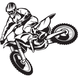 Jumping Motocross SVG Motorcycle SVG Dirt Bike SVG Mud Life SVG   Cricut Cnc Laser Vinyl Cutter Decal Sticker