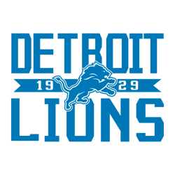 Retro Detroit Lions Football Team 1929 SVG Digital Download Untitled