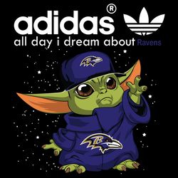Adidas All Day I Dream About Ravens SVG