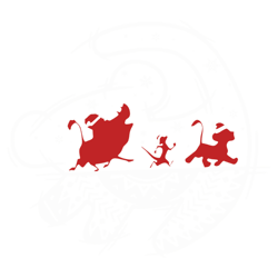 Hakuna Matata Christmas Disney Animal Kingdom SVG
