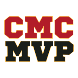 Cmc Mvp Christian Mccaffrey 49ers SVG