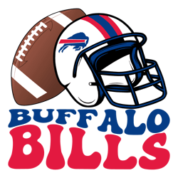 Buffalo Bills Helmet Football SVG Digital Download Untitled