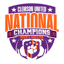 Clemson United Mens Soccer National Champions PNG