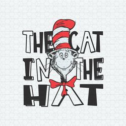 Dr Seuss The Cat In The Hat SVG