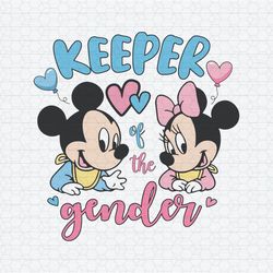 Disney Keeper Of The Gender Mickey Minnie SVG