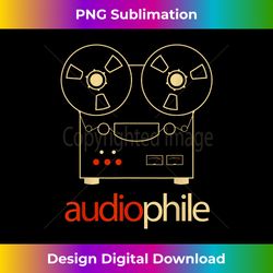 Analog Tape Hi-Fi Vintage Audio Studio Technique - Urban Sublimation PNG Design - Reimagine Your Sublimation Pieces