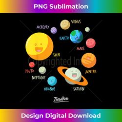Solar System - Deluxe PNG Sublimation Download - Customize with Flair
