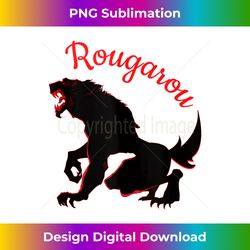 Rougarou Legend of the Night Werewolf Shapeshifter - Crafted Sublimation Digital Download - Tailor-Made for Sublimation Craftsmanship