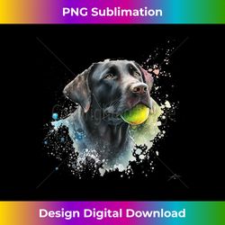 Cute Black Lab Black Labrador Retriever Puppy Dog Mom Animal - Artisanal Sublimation PNG File - Animate Your Creative Concepts