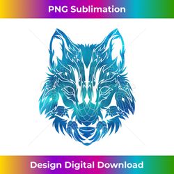 Wolf Portrait Wildlife Forest Animal Predator Wolf - Eco-Friendly Sublimation PNG Download - Rapidly Innovate Your Artistic Vision