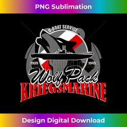 U-boat T-shirt - Wolf Pack Kriegsmarine - Bespoke Sublimation Digital File - Craft with Boldness and Assurance