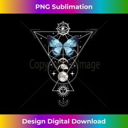 Butterfly Blackcraft Witchcraft Astrology Tattoodesign Tarot - Bohemian Sublimation Digital Download - Customize with Flair