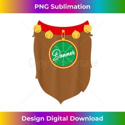 Reindeer Costume Donner Christmas Santa Holiday Gift - Sophisticated PNG Sublimation File - Access the Spectrum of Sublimation Artistry