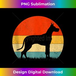 Retro Vintage Great Dane Dog Gifts For Men Women Kids - Luxe Sublimation PNG Download - Rapidly Innovate Your Artistic Vision