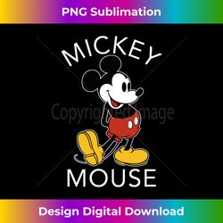 Disney Mickey Mouse Classic Portrait - Timeless PNG Sublimation Download - Striking & Memorable Impressions