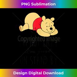 Disney Lazy Winnie the Pooh - Contemporary PNG Sublimation Design - Crafted for Sublimation Excellence