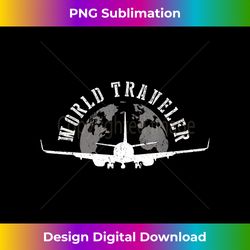 World Traveler Backpacking Traveling Travel - Vibrant Sublimation Digital Download - Immerse in Creativity with Every Design
