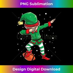 dabbing elf football player boys men christmas elves dab - timeless png sublimation download - rapidly innovate your artistic vision