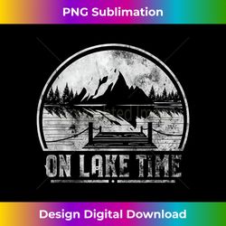 On Lake Time Summer Boating And Fishing - Eco-Friendly Sublimation PNG Download - Pioneer New Aesthetic Frontiers