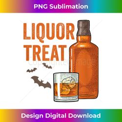 Liquor Treat Halloween Drinking Whiskey Lover - Chic Sublimation Digital Download - Striking & Memorable Impressions