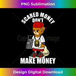 Dope Graphic for Entrepreneurs Hip Hop Teddy - Innovative PNG Sublimation Design - Striking & Memorable Impressions