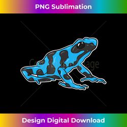 Blue Poison Dart Frog Dendrobatidae Poison Arrow Frog - Bespoke Sublimation Digital File - Reimagine Your Sublimation Pieces