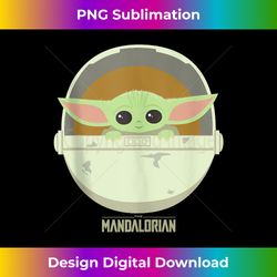 Star Wars The Mandalorian The Child Bassinet Portrait - Eco-Friendly Sublimation PNG Download - Customize with Flair