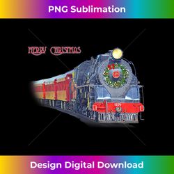 Christmas Steam Train Locomotive Matching Family Pajamas - Urban Sublimation PNG Design - Chic, Bold, and Uncompromising