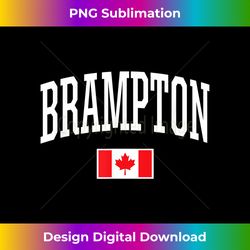 Eh Team Canadian Flag Brampton Canada - Contemporary PNG Sublimation Design - Craft with Boldness and Assurance