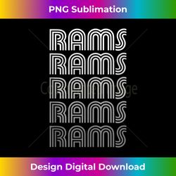Vintage Rams - Timeless PNG Sublimation Download - Access the Spectrum of Sublimation Artistry