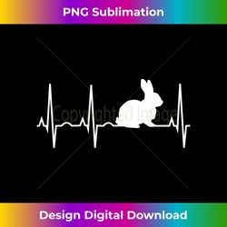 Bunny Heartbeat for Bunny Lovers - Rabbit - Vibrant Sublimation Digital Download - Crafted for Sublimation Excellence