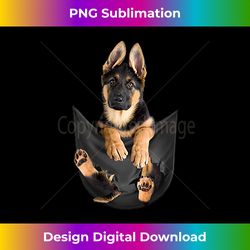German Shepherd In Pocket Funny Dog Lover s - Eco-Friendly Sublimation PNG Download - Elevate Your Style with Intricate Details