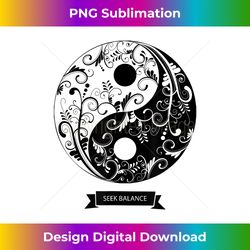 Yin Yang Spirit Mandala Native American Shamanic - Bohemian Sublimation Digital Download - Infuse Everyday with a Celebratory Spirit