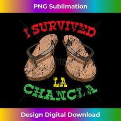 I Survived La Chancla Mexico Cinco De Mayo t - Urban Sublimation PNG Design - Craft with Boldness and Assurance
